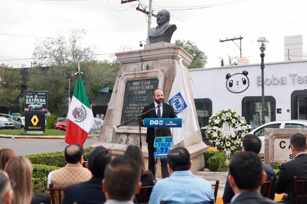 Honran en Durango la memoria de Manuel Clouthier “Maquío”